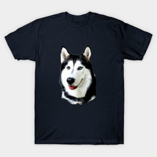 Siberian Husky Huskies are cute! T-Shirt